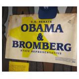 Obama Campaign Poster Fall 2004 Running ILL State Senate