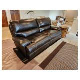 Matching Leather Sofa
