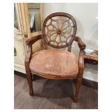 Pair WEb Back Chairs