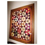 Framed Antique Quilt