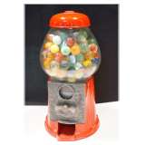 Gumball machine w/ marbles