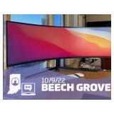 Indy Business Liquidation: Samsung 50 Inch Curved Monitor, Office Furniture, Warehouse Supplies