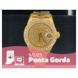 14K Gold Diamond Rolex, Gold Brooches, Jewelry, Fountain Pens High End Auction In Florida / Worldwid