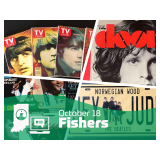 Rockin' Retro Relics in Fishers, IN: Vintage Record & Memorabilia Auction