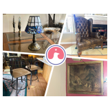Fishers Online Estate Auction: Home Accents, Furniture, Art