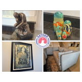 75th and Keystone Packed House Auction in Indy Furniture Decor and Discoveries