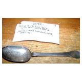 17TH CENTURY ENGLISH SILVER TRIFID SPOON - THOMAS ALLEN - 1692