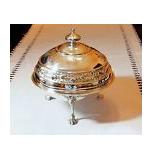 GEORGE SHARPE SILVER COVERED BUTTER DISH - CIRCA 1850