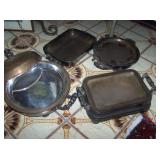 1811 T & J CRESWICK SHEFFIELD SILVER FOOD WARMERS - 4 TO CHOOSE FROM