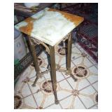 VICTORIAN CAST BRASS PLANT STAND