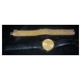omega 14 karat gold watch