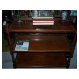 ENGLISH REGENCY PASTRY CART