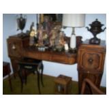 REGENCY DOUBLE PEDESTAL SIDEBOARD