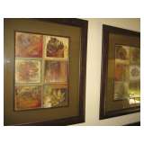 Leaf art each 31 x 37  $50 each