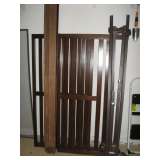 Head board, Foot board, side rails and frame for a double bed  $150