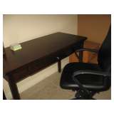 Adjustable office chair $40  DESK IS SOLD