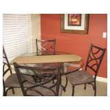 Dinette set 45" round  $230