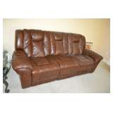 Leather Reclining Couch