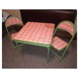 Vintage Chidrens Table and Chairs