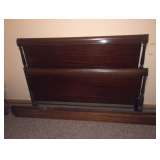Solid Wood Vintage Headboard and Footbard 