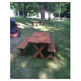Wood Picnic Table 