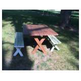 Wood Picnic Table 