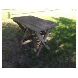Wood Gardening Table 