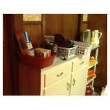 Kitchenware and display cabinet