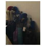 Golf clubs, golf clubs, golf clubs