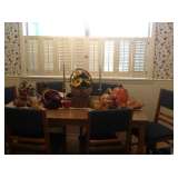 Kitchen Dining Table w/6 chairs