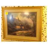 Thomas Kincade "Moonlight Cottage"