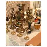 BRASS CANDLEHOLDER ANYONE?