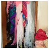 Scarfs, coats, sweaters