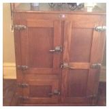 antique ice box