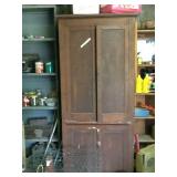 Old wood cabinet