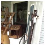 Items on the "pickers porch"