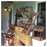 Dresser, Doors, Shelves