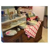 Buffet and Glassware