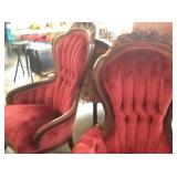 Victorian Accent chairs