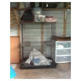 Large animal cages