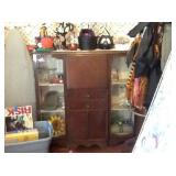 Vintage display cabinet
