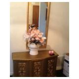 Entry table and mirror