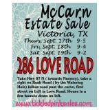 McCarn Estate Sale