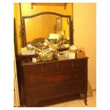 Vintage Dresser with Mirror