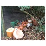 Clay pots
