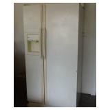 GE side by side refrigerator