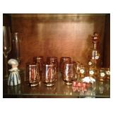 Decanter Set and Glassware
