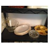 Retro Dip Bowl and glassware