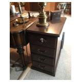 Wood File Cabinet