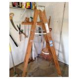 Step Ladder and Garden tools
